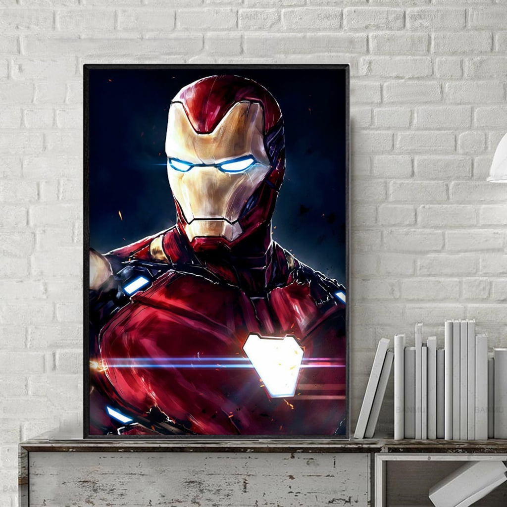 20 MẪU TRANH TREO TƯỜNG DÁN MARVEL SIÊU ANH HÙNG IRON MAN SPIDER MAN QUÁI VẬT ĐẢO HẢI TẶC ANIME NARUTO DECOR CHẤT