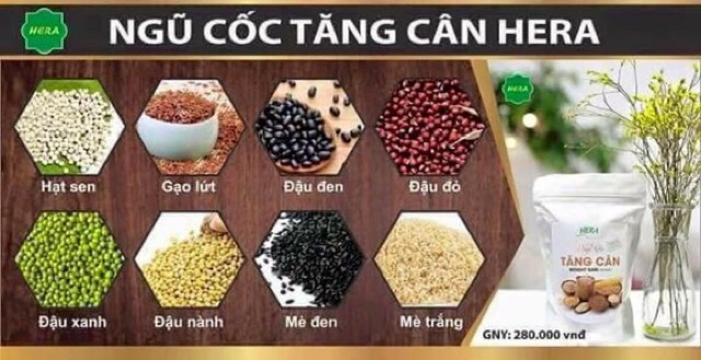 Ngũ cốc tăng cân Hera 💞