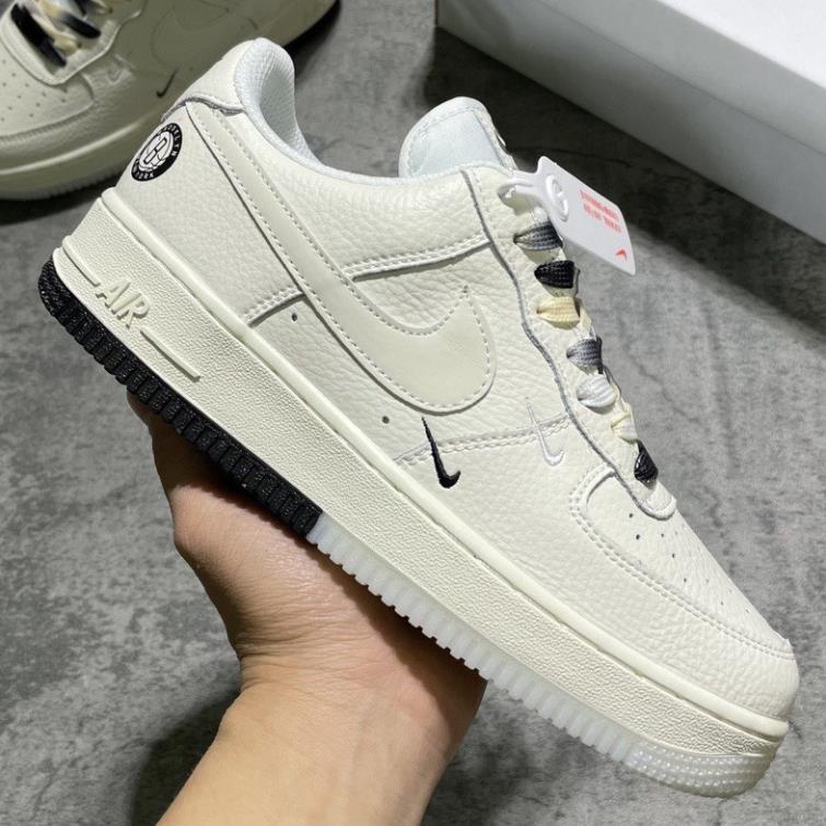 Giày AF1 Âm Dương Brooklyn Sail Black Phản Quang Nam Nữ Mẫu Mới Hot Trend 2022 Full Box Bill