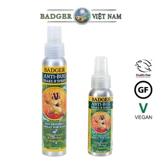 Xịt hữu cơ chống muỗi và côn trùng cắn badger - anti-bug spray
