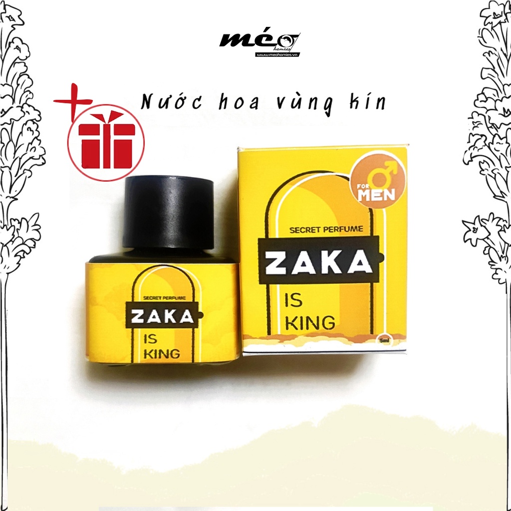 Nước hoa vùng kín ZAKA - Is King, Big Boss, Love Angle, Touch Me khử khuẩn lưu hương lâu