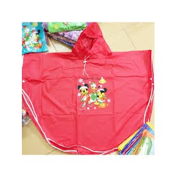 Áo mưa cánh dơi hình cho bé size ,