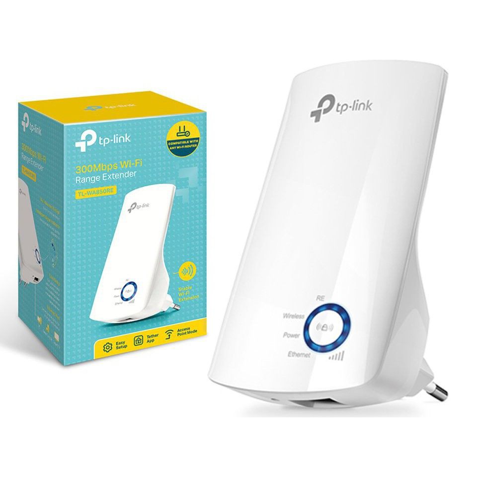 Bộ mở rộng sóng Wifi , Kích sóng wifi TPlink WA850RE - Hàng Chính Hãng đổi mới trong 24 tháng bảo hành