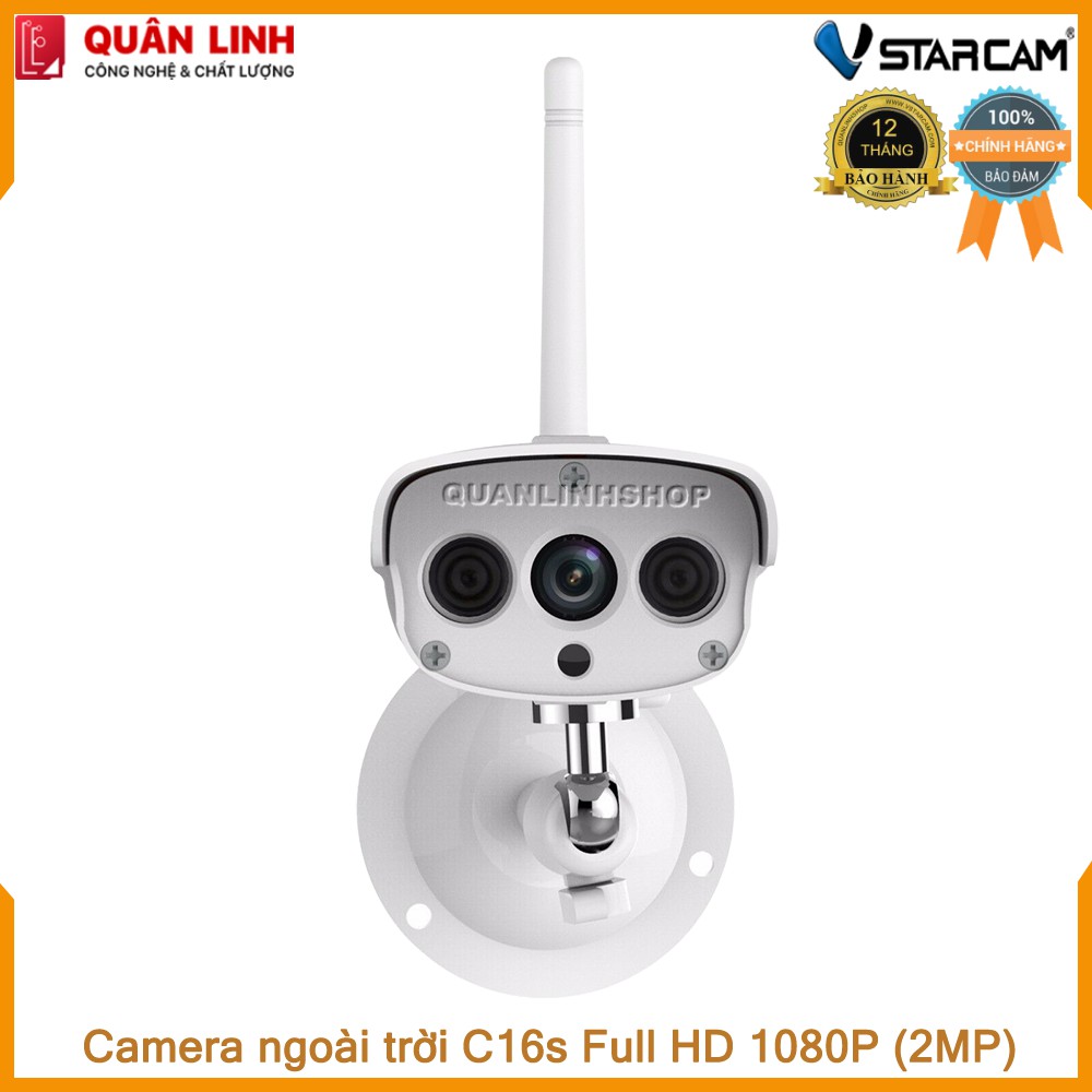 Camera ngoài trời Vstarcam C16s Full HD 1080P kèm thẻ 32GB | BigBuy360 - bigbuy360.vn