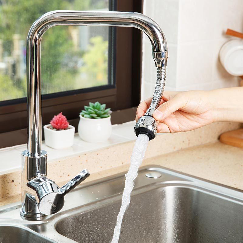 Vòi nối tăng áp bồn rửa chén xoay 360 độ, đường kính đầu vòi 3.5 cm, HVL TEA