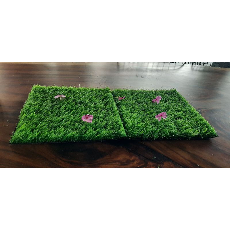 THẢM CỎ NHÂN TẠO 30X30 cm trang trí tiểu cảnh, hồ cá, mô hình.