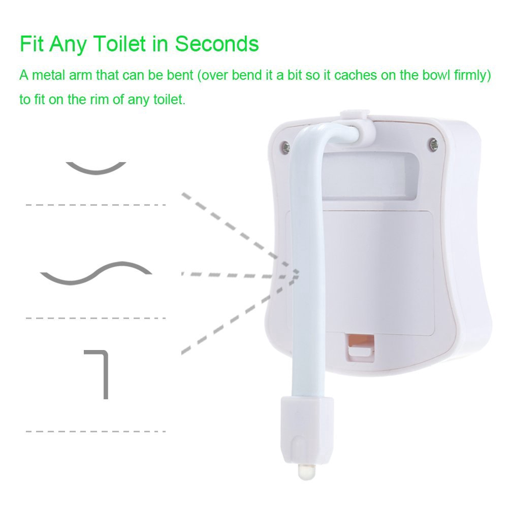 Đèn LED cảm biến chuyển động cho toilet