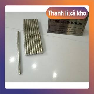 Nam châm đất hiếm 5x2mm,nam châm trắng siêu cường kích thước nhỏ gọn