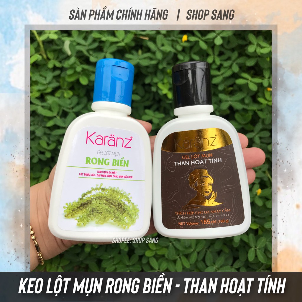 Gel Hút Mụn Cám Rong Biển 185ml Karanz