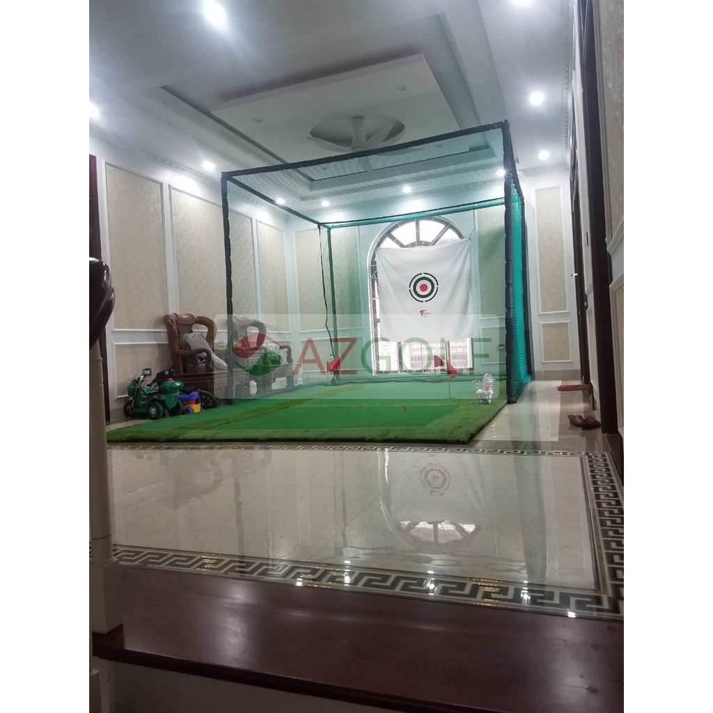 BỘ KHUNG LỒNG VÀ LƯỚI TẬP GOLF PGM CHÍNH HÃNG KÍCH THƯỚC 3M X 3M X 3M