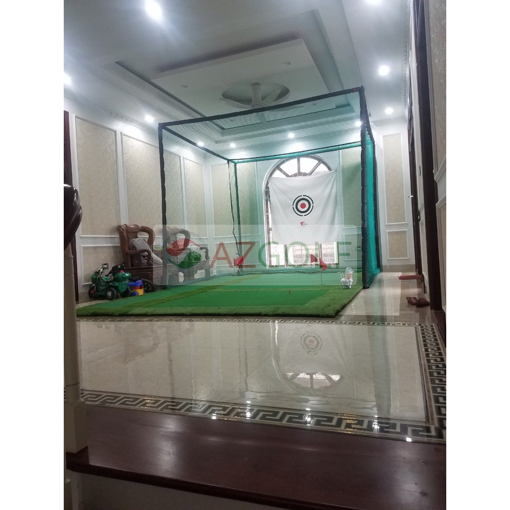 BỘ KHUNG LỒNG VÀ LƯỚI TẬP GOLF KÍCH THƯỚC 3M X 3M X 3M