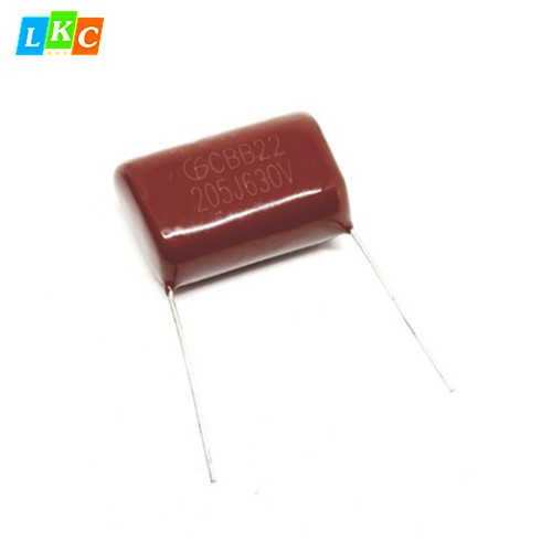 Tụ CBB22 205J 630V nâu