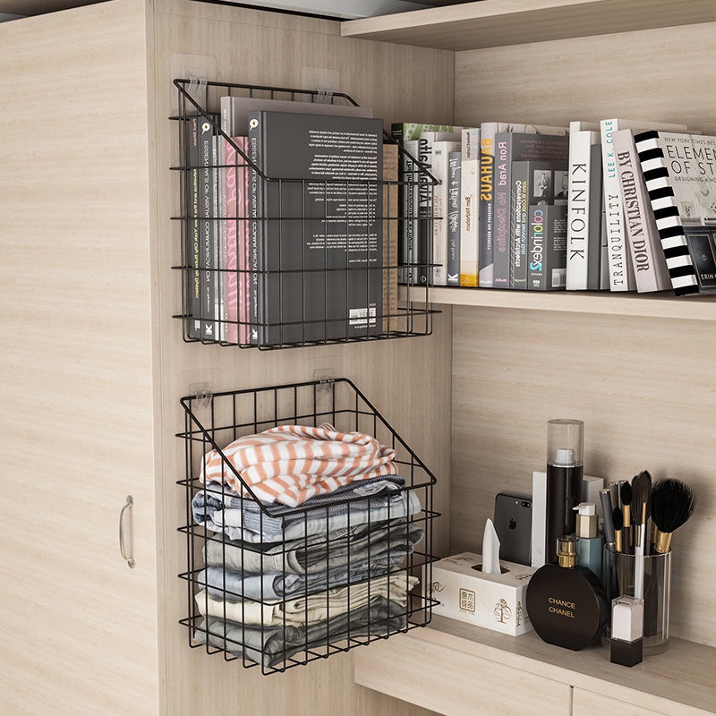 Giỏ Đựng Đồ Treo Tủ Quần Áo Tiện Dụng Cho Sinh Viên