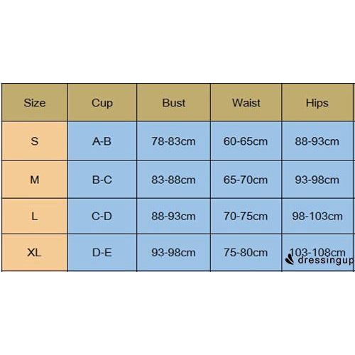 DRESSINGUP-Bộ đồ bơi 2 mảnh thời trang quyến rũ cho nữ