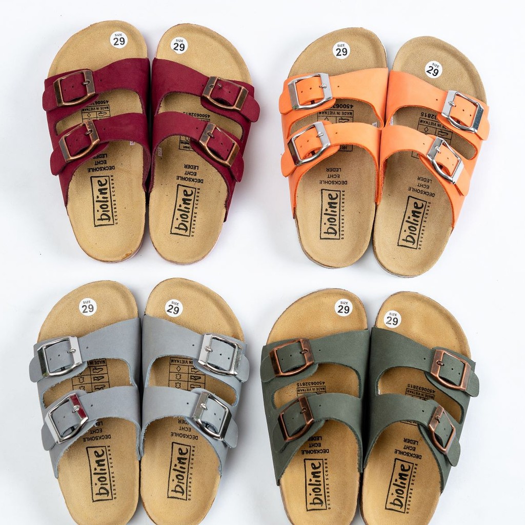 Dép da bò Unisex xuất khẩu châu Âu dành cho bé - mã Baby 01