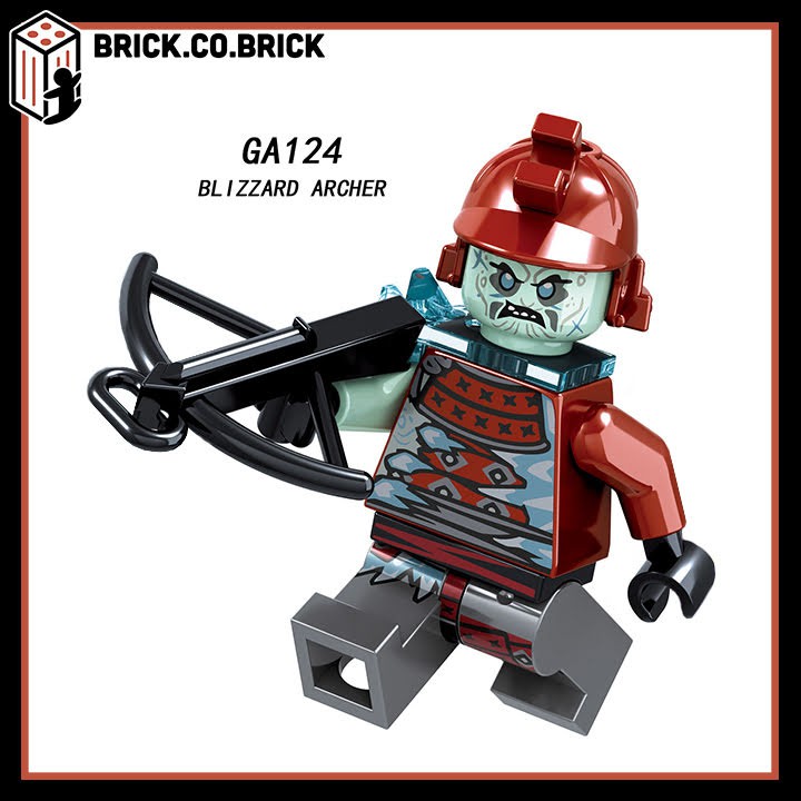 Lego Ninja phantom Đồ Chơi Lắp Ráp Minifigure Non Lego Nhân Vật Hồ Ly, Samurai, Akita mẫu mới GA123