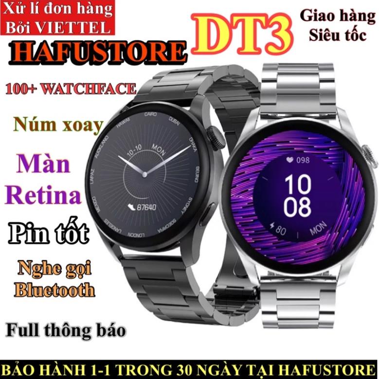 Đồng hồ thông minh HAFU WATCH GT3 DT3 Bluetooth 5.0 nhịp tim sức khoẻ thông báo thể dục thể thao