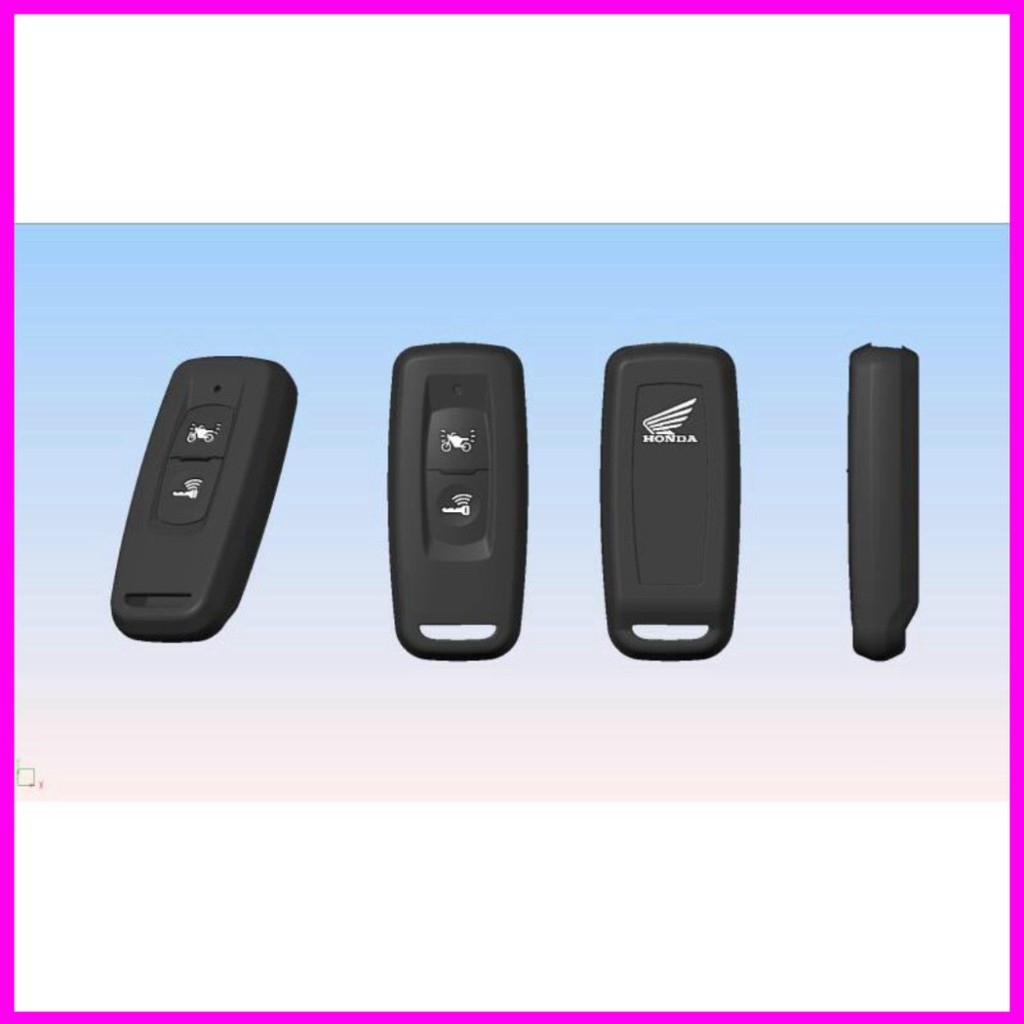 Bọc chìa khoá smartkey Vision 2021 - Cao su Silicon đủ màu, ôm khít