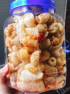 Bì heo chiên phồng