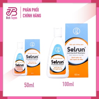 Dầu Gội Ngăn Ngừa Chống Gàu Selsun Ngừa Gàu - Làm Sạch Vảy Nấm - Ngứa Da Đầu 50ml -100ml BT Cosmetic