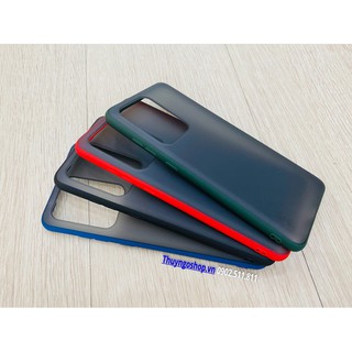 [Xả kho] S20/S20 Plus/S20 Ultra - Ốp lưng nhám mỏng chống vân tay viền màu X-Level
