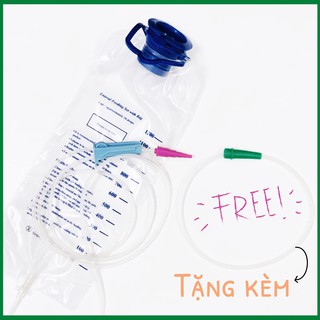 [MUA 1 TẶNG 1 ] Túi Truyền Súc Ruột - Tặng kèm 1 dây nối - Bộ Dụng cụ thải độc đại tràng ( Coffee Enema Bag)