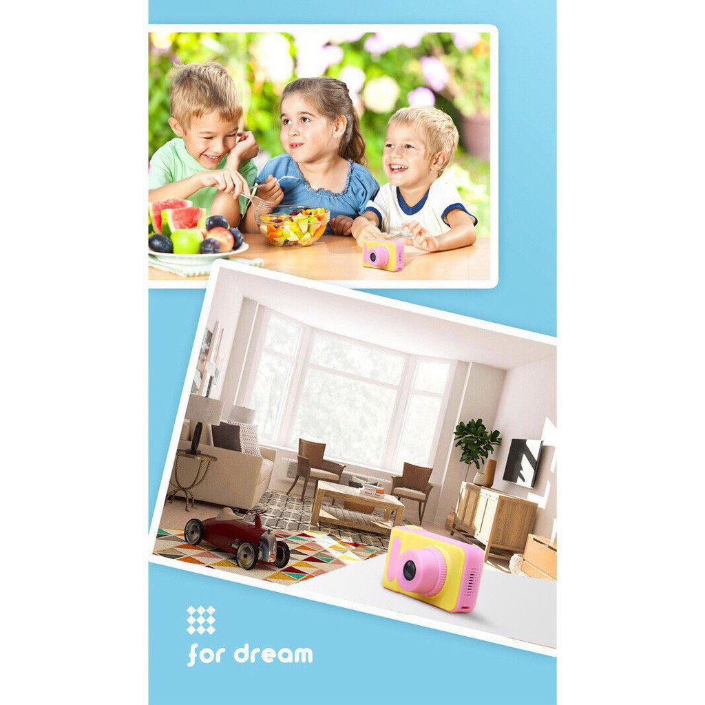 Máy ảnh Mini cho trẻ quay phim chụp ảnh khám phá thế giới (máy kỹ thuật số) | BigBuy360 - bigbuy360.vn
