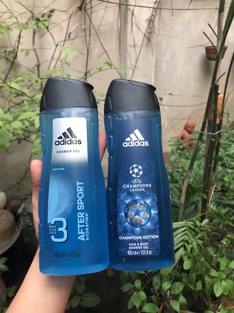 Sữa tắm gội toàn thân cho Nam Adidas