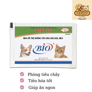 Men tiêu hóa Biotic cho chó mèo 5g