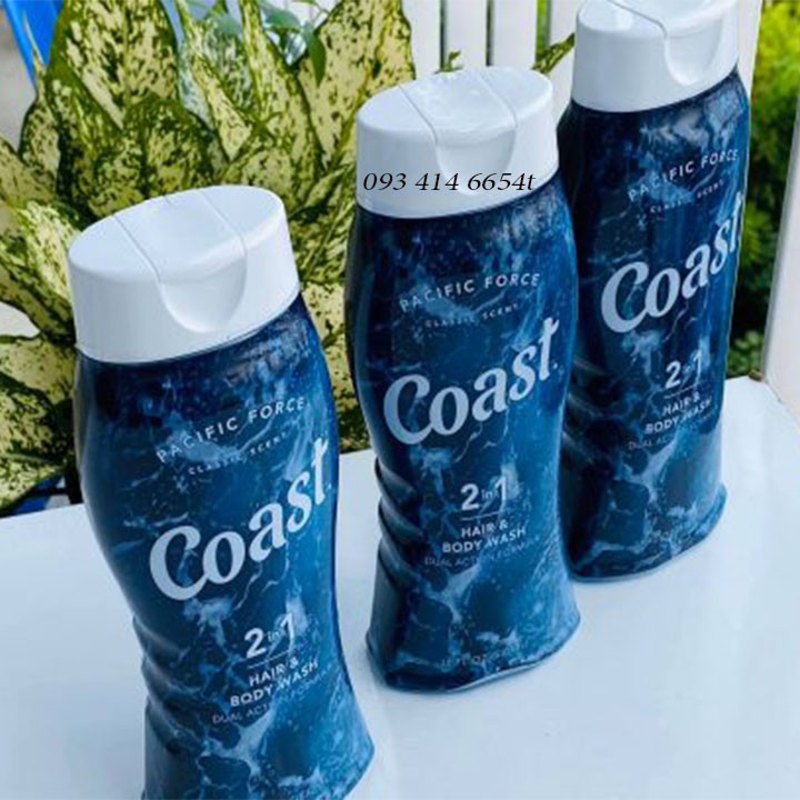 Hàng Nhập Sữa Tắm Coast Mỹ 532ml Dành Cho Nam Và Nữ