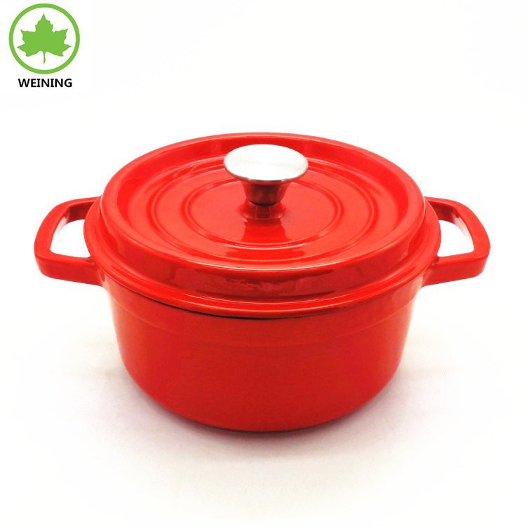 THANH LÝ Nồi Gang - Nồi Gang Đúc Nguyên Khối, 2 lớp chống dính -HÀNG TỒN