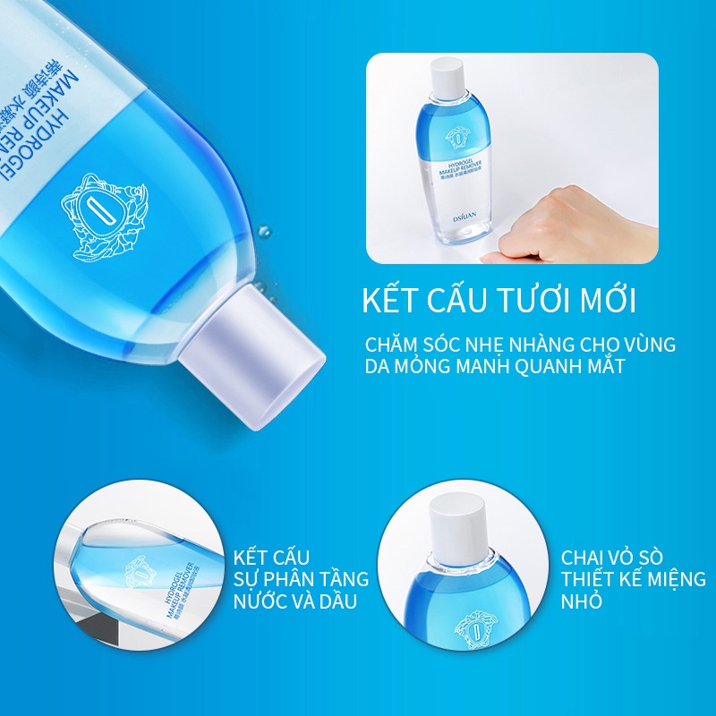 Nước Tẩy Trang Mắt và Môi Chuyên Dụng 2 lớp  Eye & Lip Makeup Remover 150ml-URBDSY150