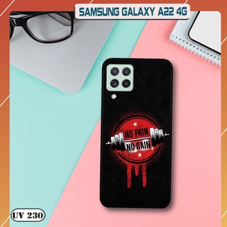 Ốp lưng nhám in hình 3D Samsung Galaxy A22 4G