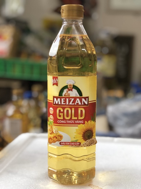 DẦU ĂN MEIZAN GOLD 400ML- 1L CÔNG THỨC VÀNG - DẦU ĂN CAO CÂP