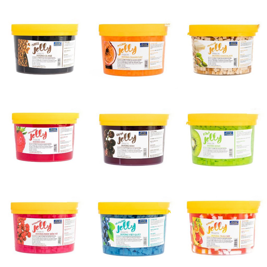 Thạch Rau Câu Đủ Vị ( Chai 250g )