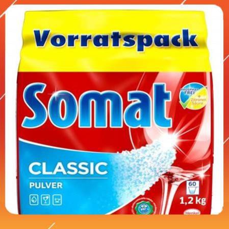 [TRỢ GIÁ THƯƠNG HIỆU] Bột rửa bát Somat 1.2kg