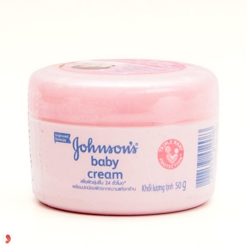 Kem Dưỡng ẩm Johnson's Baby Cream cho Mẹ Và Bé