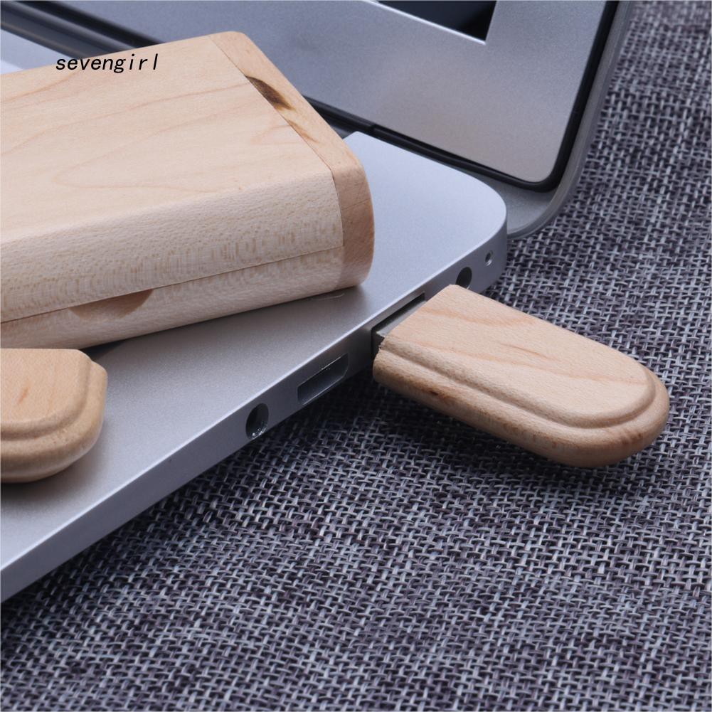 USB mini hình chữ U 4GB 8GB 16GB 32GB 64GB bằng gỗ | BigBuy360 - bigbuy360.vn