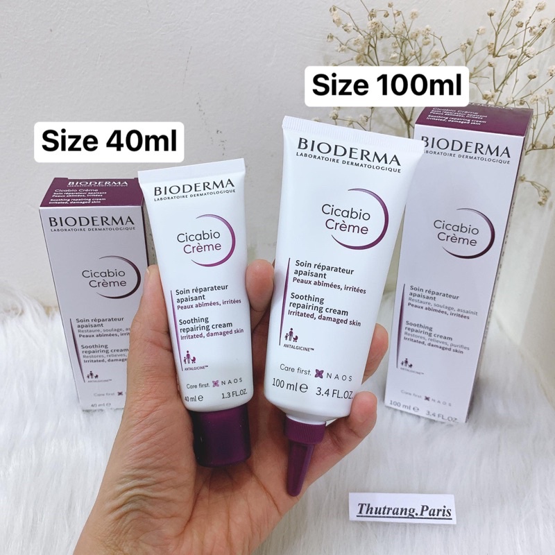 Kem dưỡng phục hồi da Bioderma Cicabio Creme 40ml