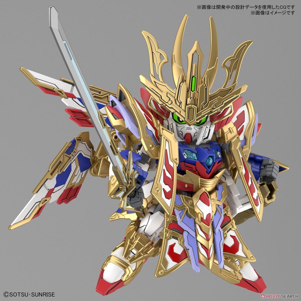 Mô Hình Lắp Ráp Gundam SD World Heroes Cao Cao Wing Gundam Isei Style SDW SDWH