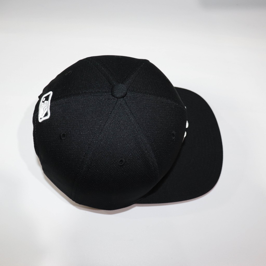 Mũ Snapback, nón hiphop nón Snapback full đen logo NY trắng unisex cao cấp thời thượng