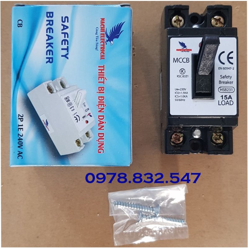 Attomat đủ loại 15A, 20A, 30A, 40A