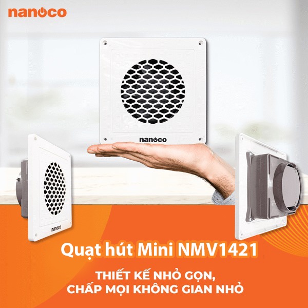 Quạt hút âm trần Nanoco NMV1421