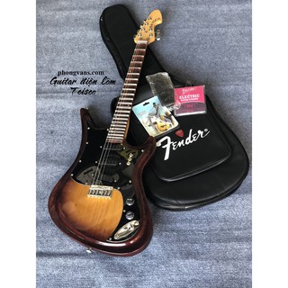 Bao da đựng đàn guitar điện 3 lớp
