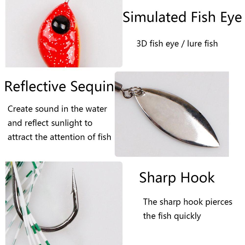 2 Mồi Câu Cá Giả Bằng Kim Loại