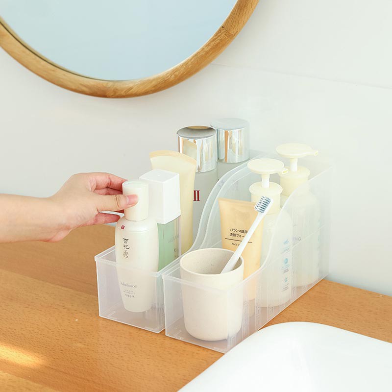 Hộp Đựng Sách Để Bàn Trong Suốt Tiện Dụng