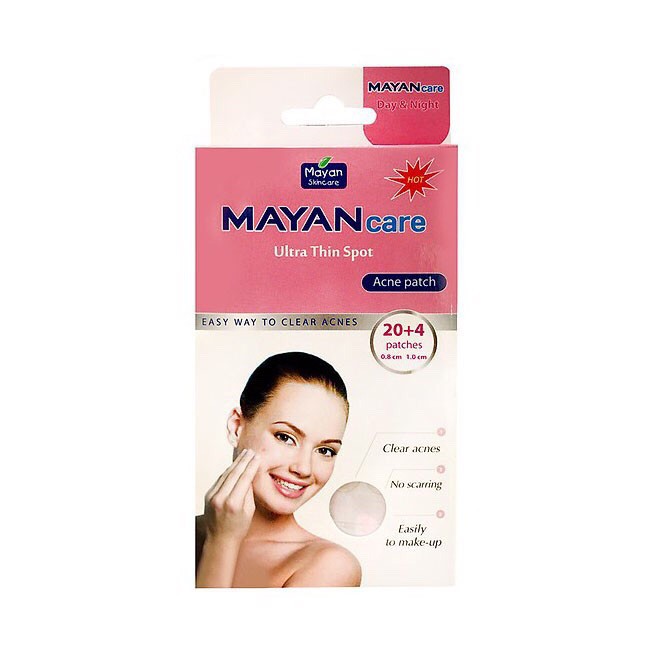 Miếng Dán Hút Mụn Cấp Tốc Mayan Chính Hãng