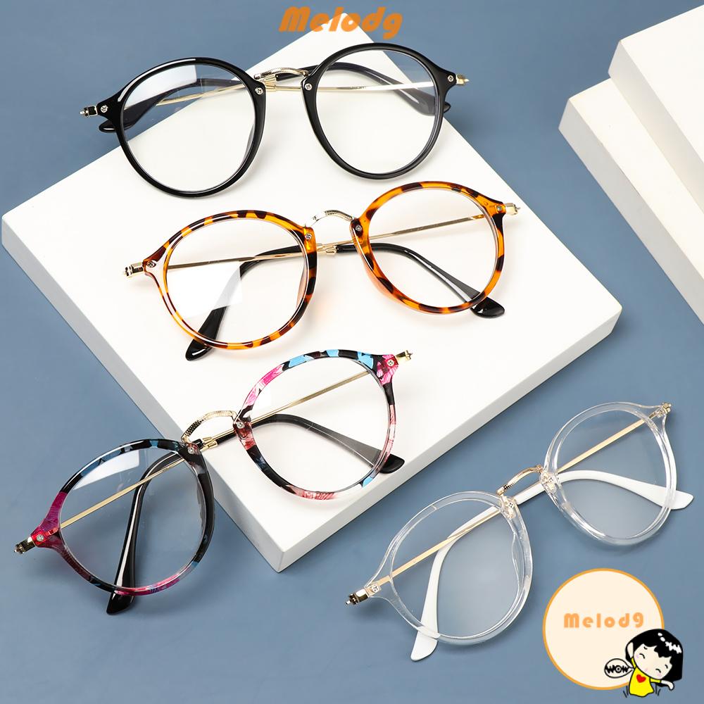 Mắt Kính Gọng Phẳng Bảo Vệ Mắt Kính Chống Bức Xạ Phong Cách Vintage Thời Trang