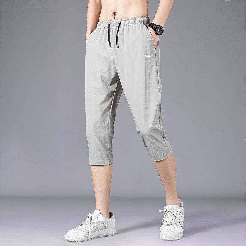 Quần Short Thể Thao 3/4 Nhanh Khô Cho Nam