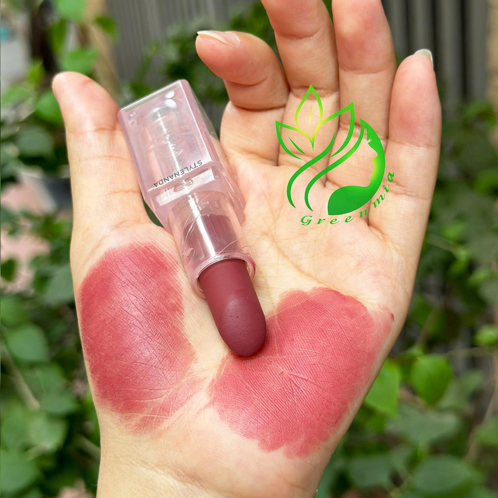 Son Môi 3CE Thỏi Soft Matte Lipstick Chill Move Màu Hồng Đất Nữ Tính Sành Điệu